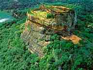 skalní útvar Sigiriya sigiriya